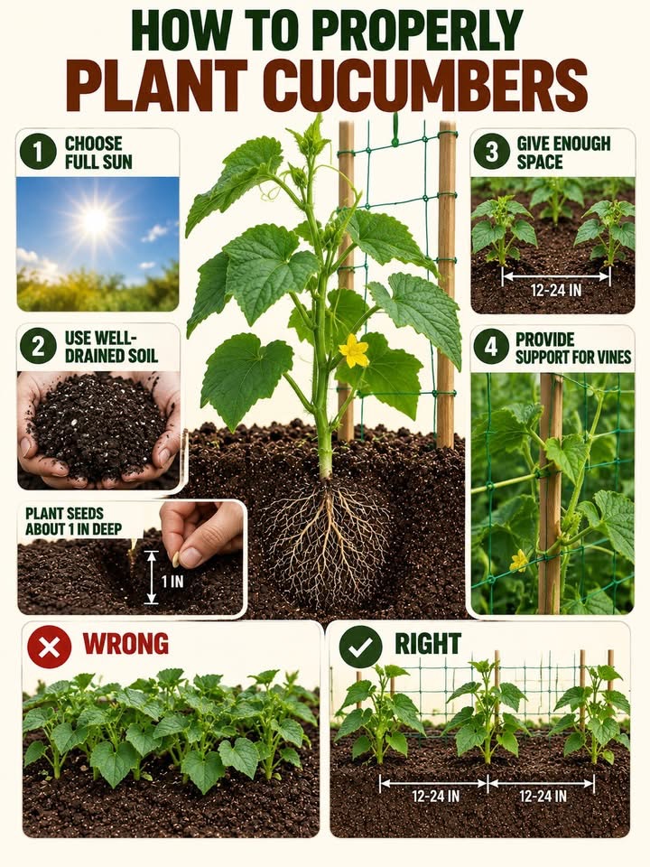 organic cucumbers