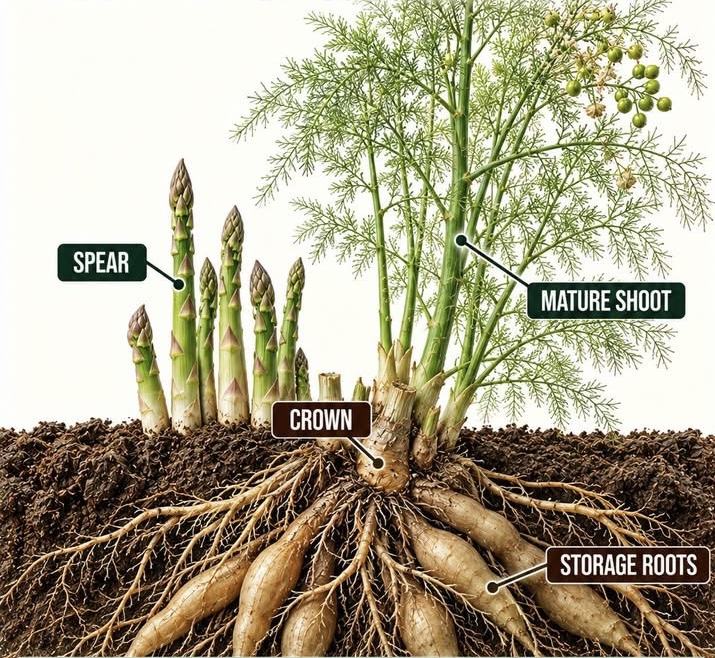 GROW ASPARAGUS ORGANICALLY